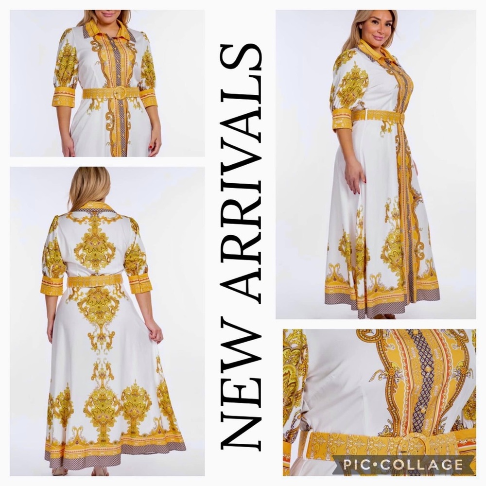PLUS SIZE MAXI DRESS NWT